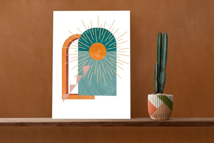 Poster "Fenster zur Sonne"