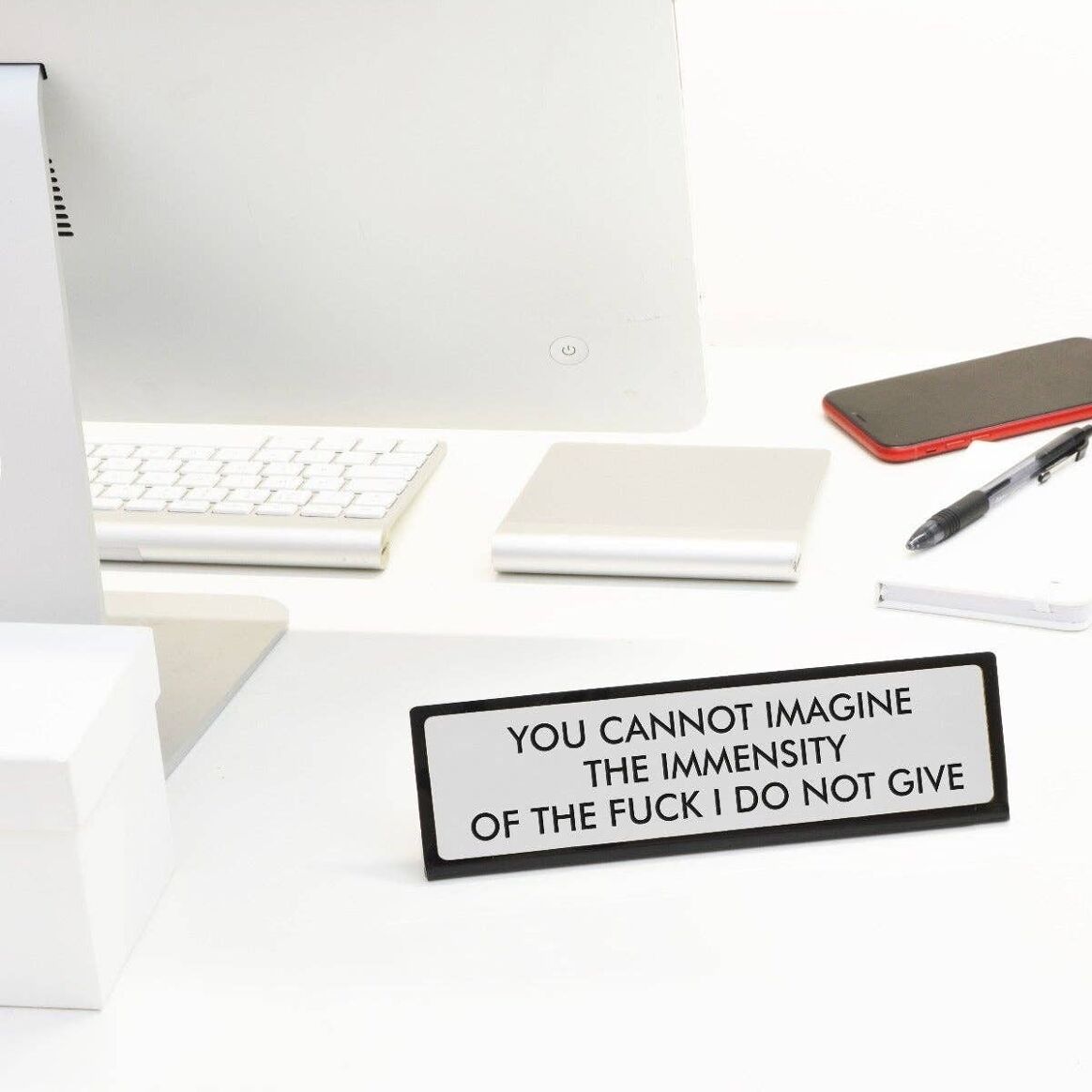 Tischaufsteller "You cannot imagine..." flamingo candles