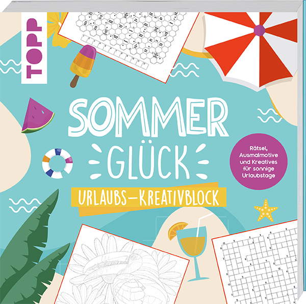 Sommer Glück! Kreativblock topp Verlag