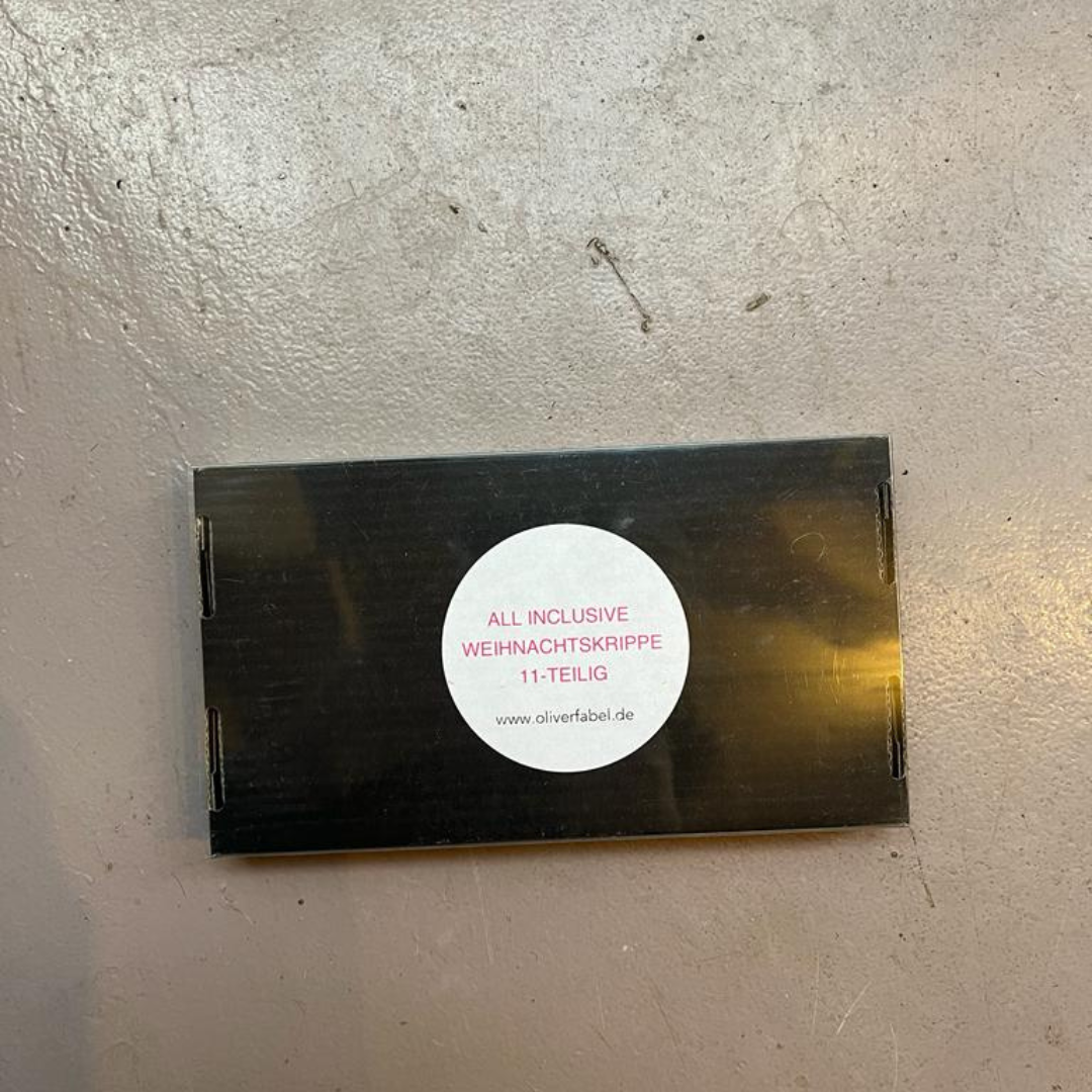 Weihnachtskrippe All Inclusive 11teilig Oliver Fabel