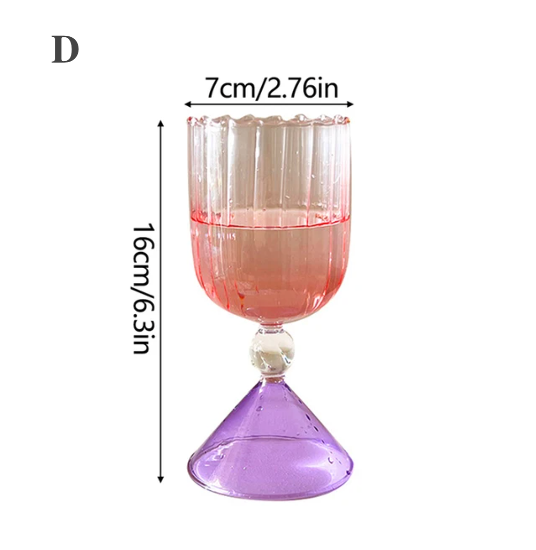 Champagner-Cocktail-Glas