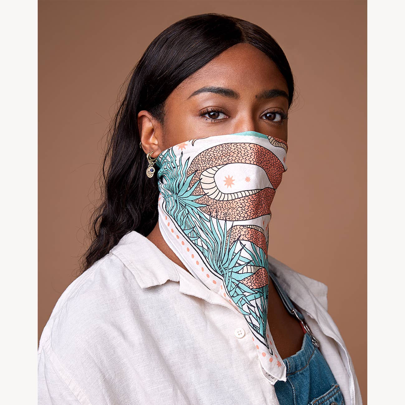 Bandana | Bio-Baumwolle | Snake