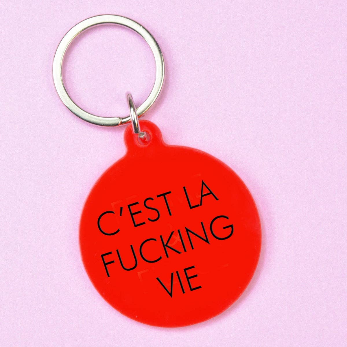 C'est La Fucking Vie Schlüsselanhänger