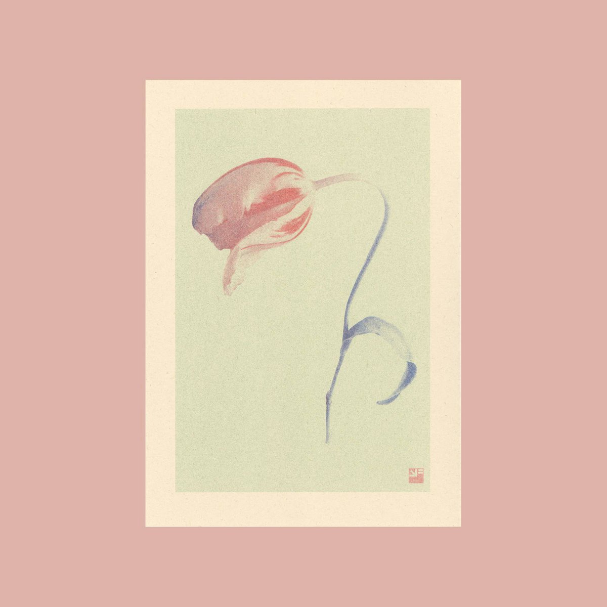 Poster | Tulpe | Risoprint | A4