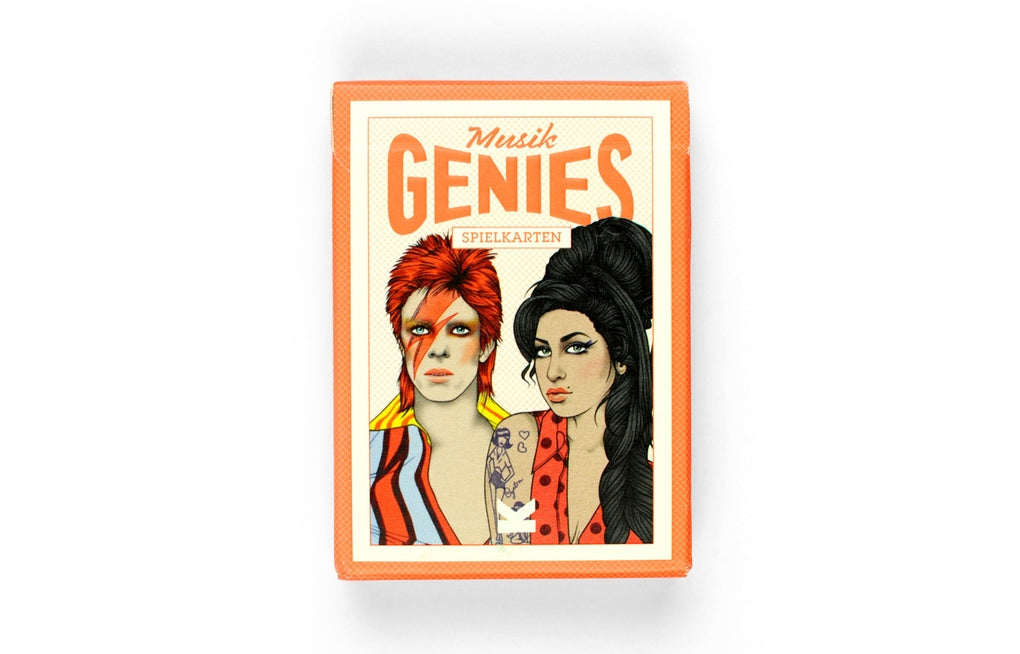Musik Genies Spielkarten