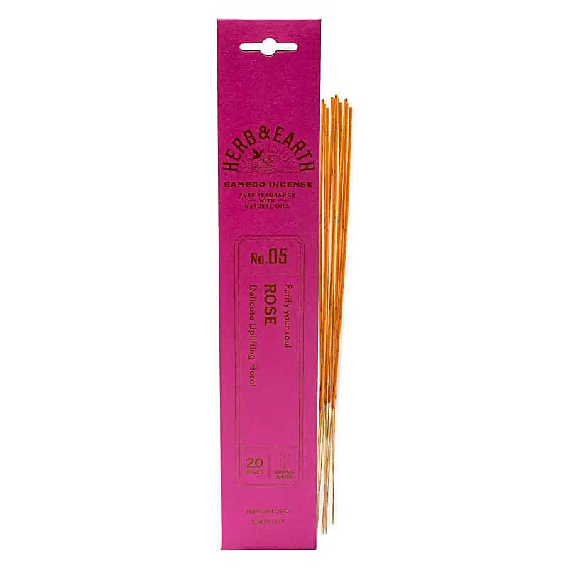 Räucherstäbchen Rose Herb & Earth | Raucharm
