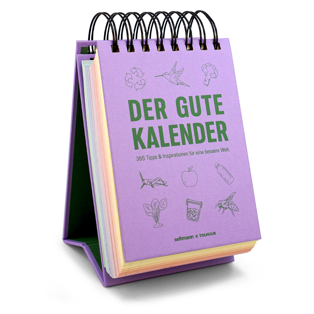 Der gute Kalender | Tägliche Inspirationen & Tipps für eine bessere Welt! Nachhaltigkeit