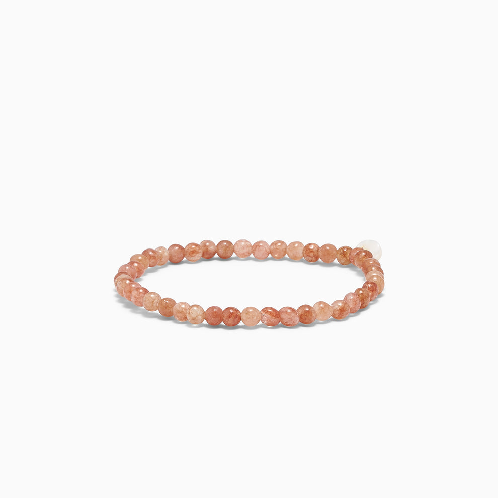 Chunky Kristallarmband mit Sonnenstein