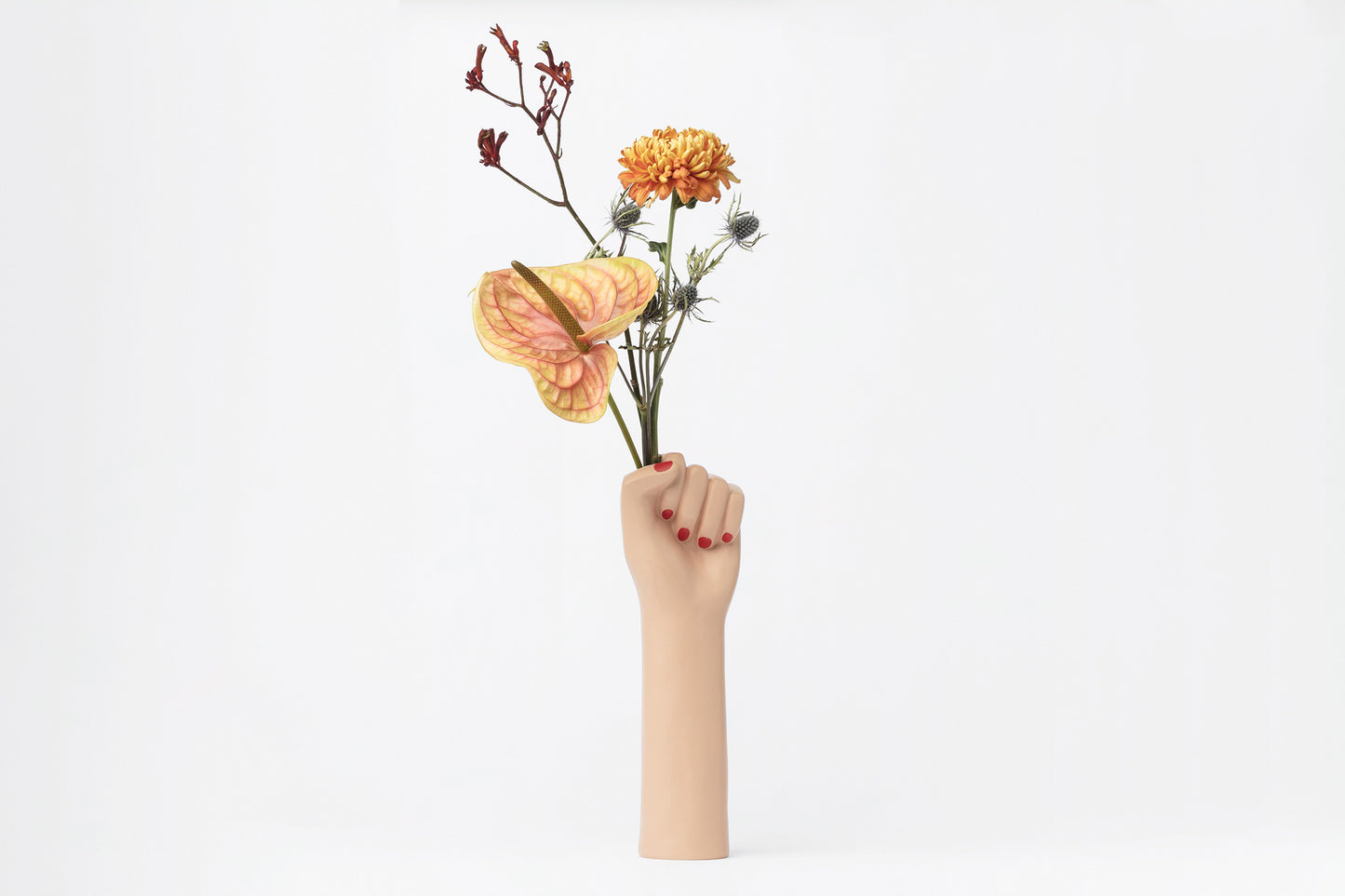 Girl Power Vase Doiy