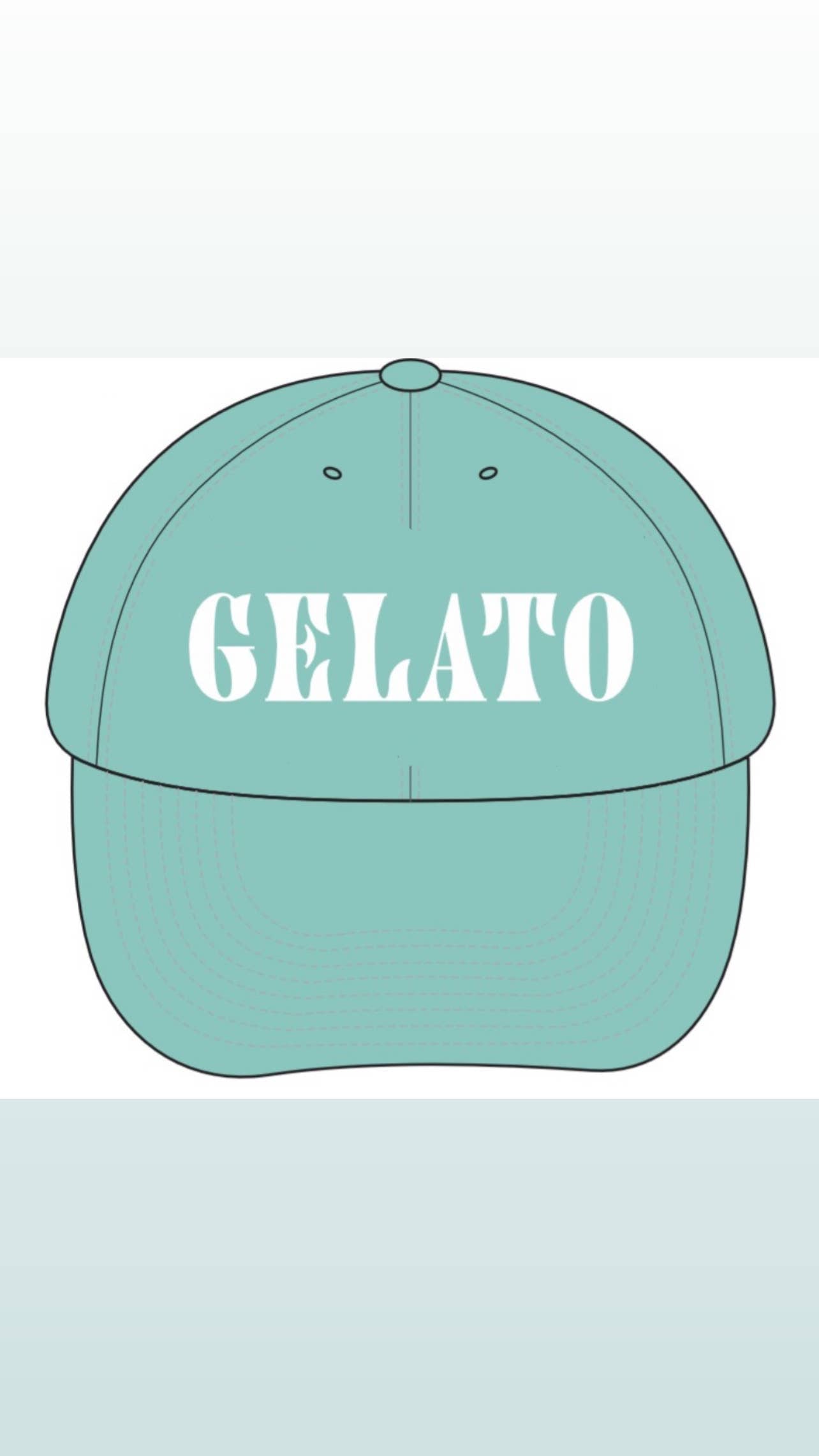 Gelato Baseballcap | blaugrün