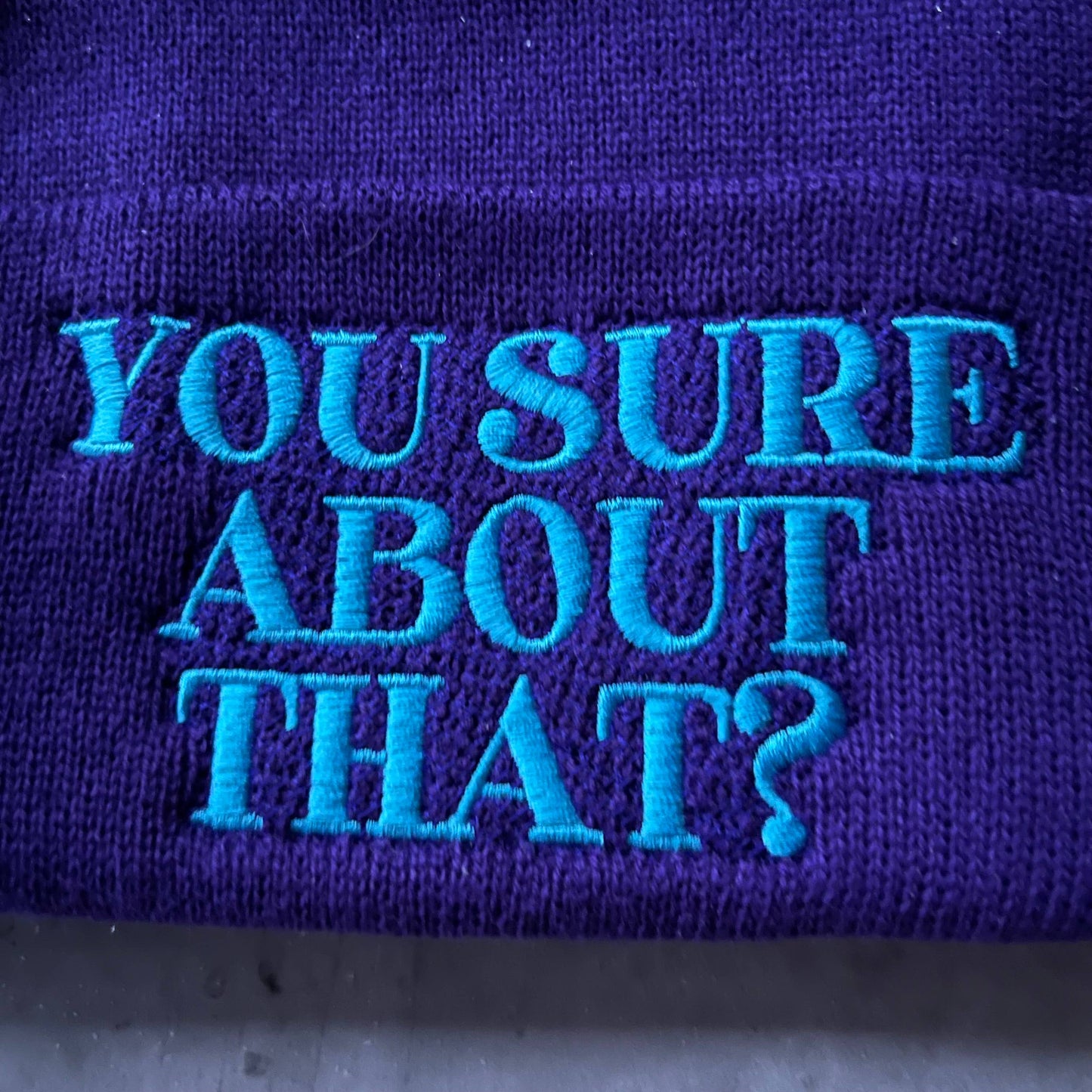 YOU SURE ABOUT THAT | Mütze