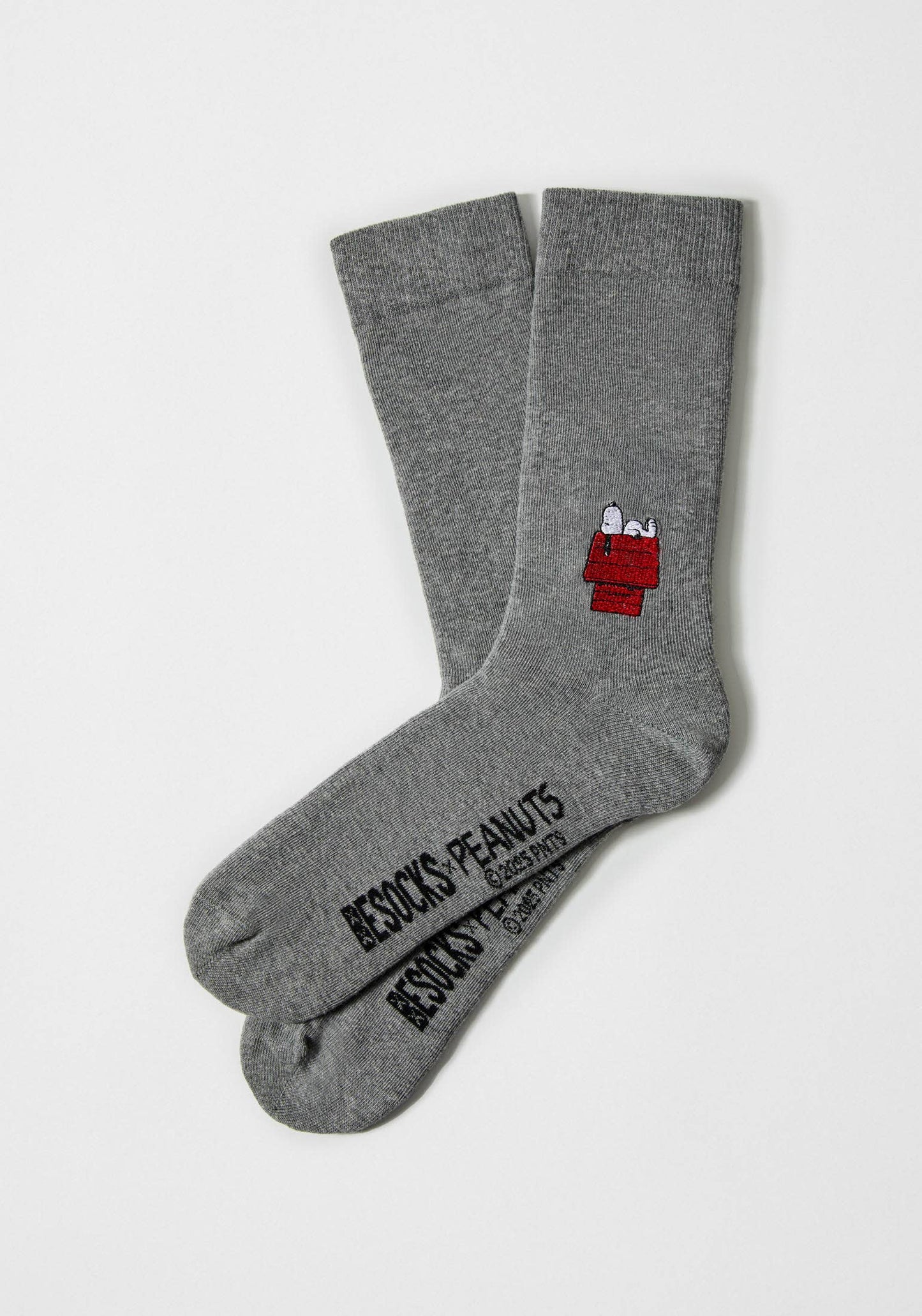 BeSnoopy House Stickerei - 100% Bio-Baumwollsocken
