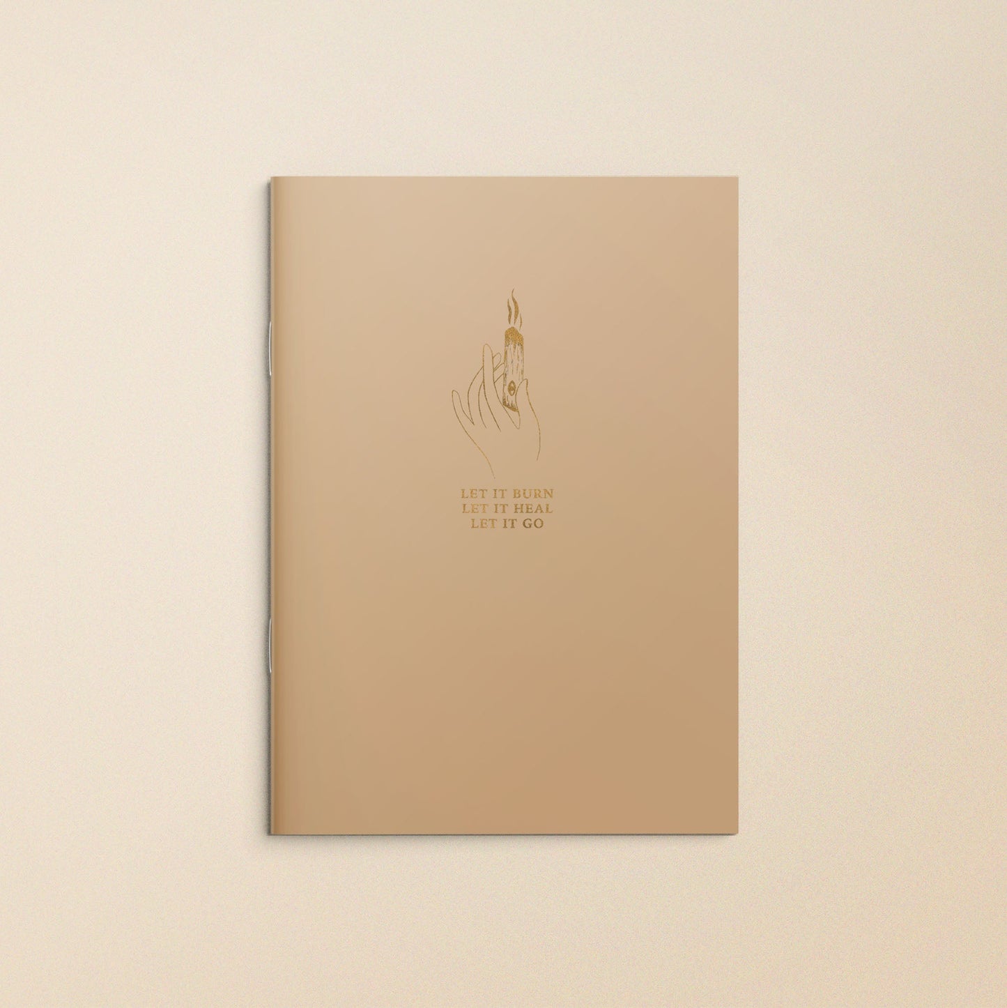 Notizbuch "Let it burn" Anna Cosma blanko