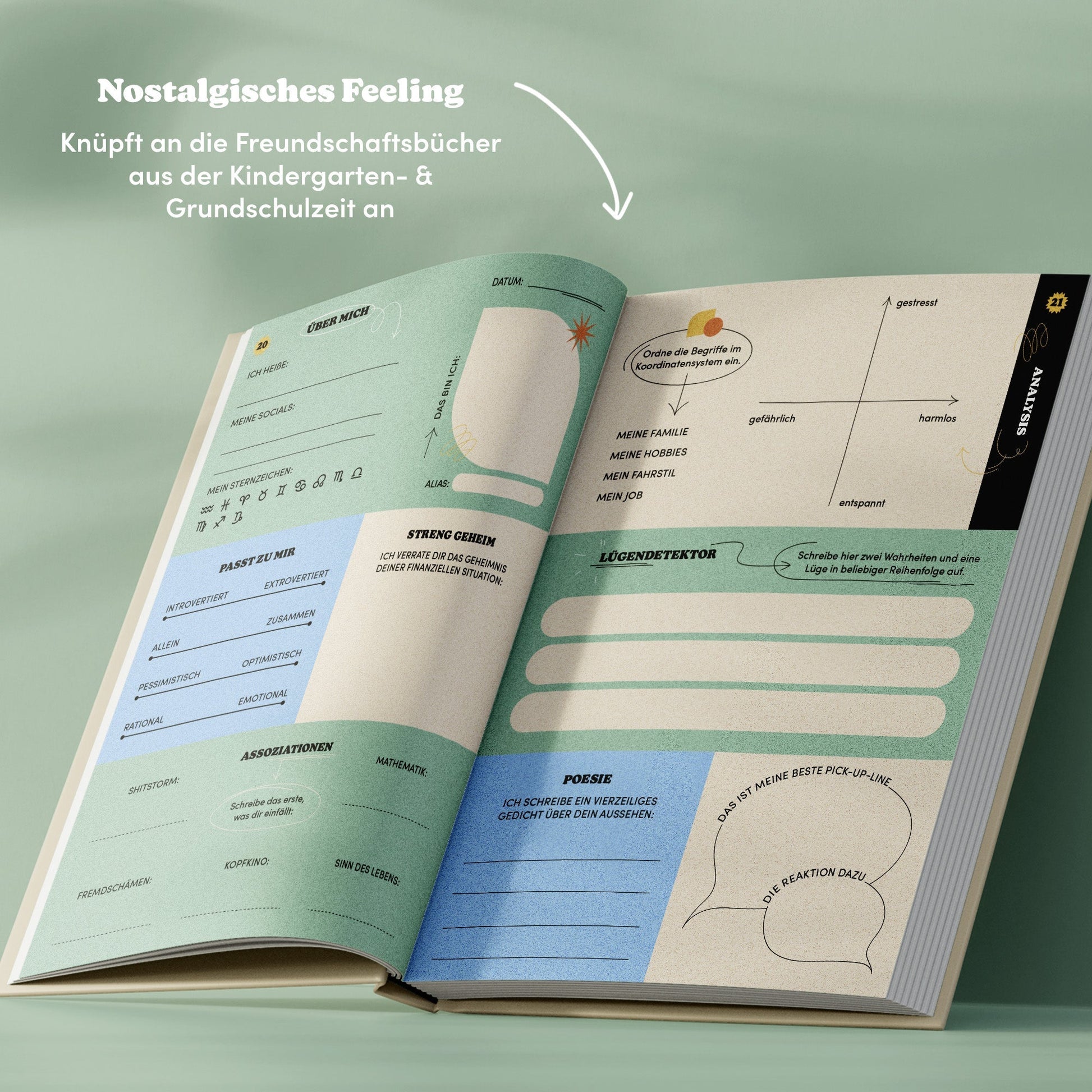 Mein Freundebuch für Erwachsene