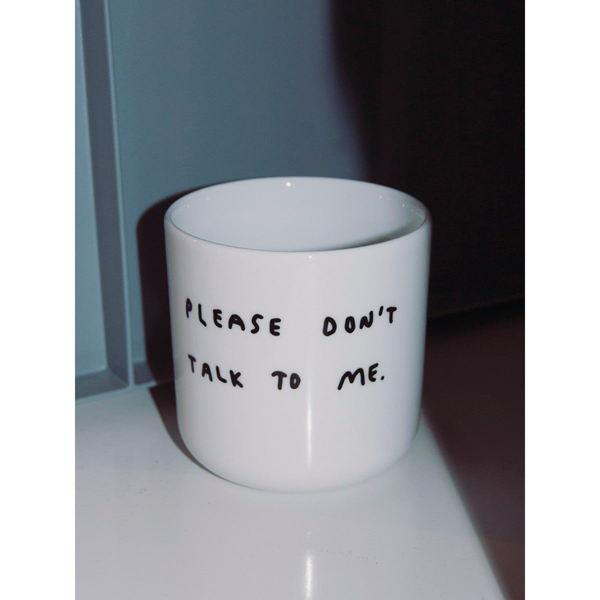 Becher "Please don't talk to me"