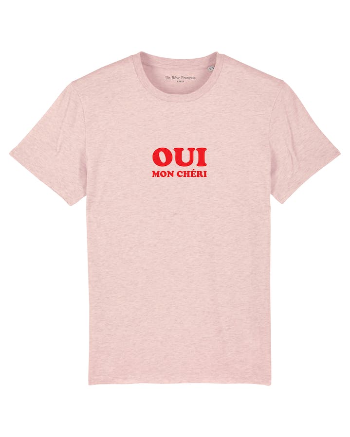 T-Shirt OUI mon chérie Bio BAumwolle Paris Frankreich
