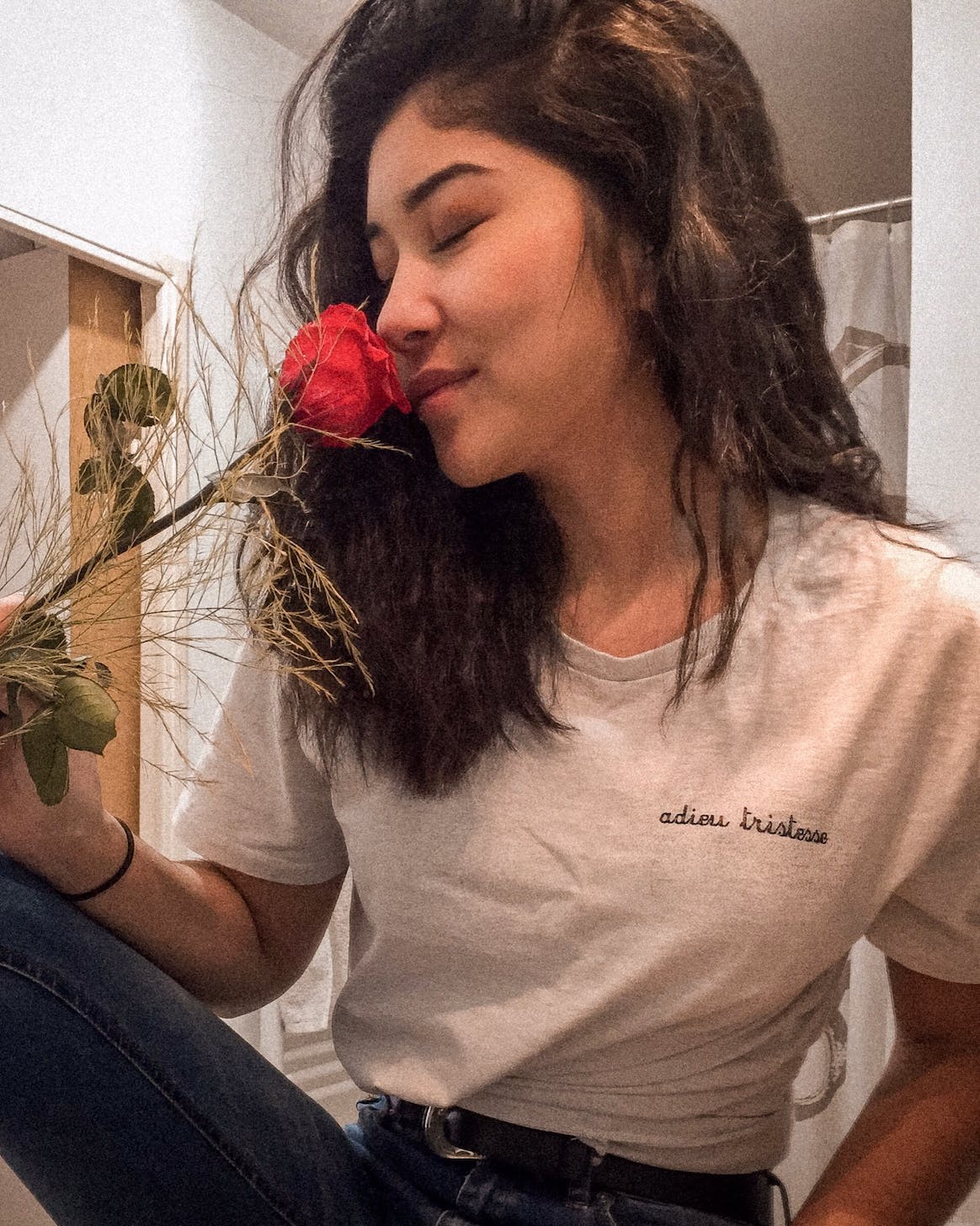 T-Shirt "adieu tristesse"