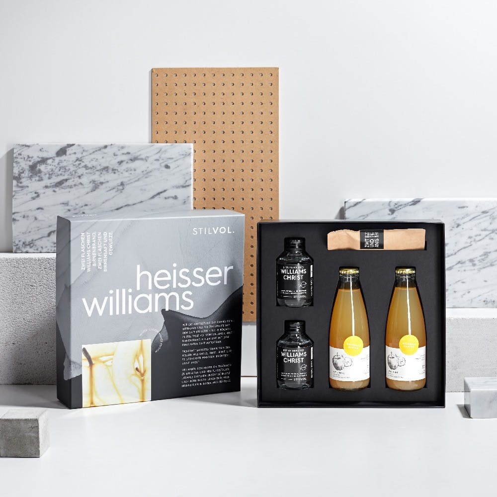 Geschenkbox Heisser Williams Stilvol