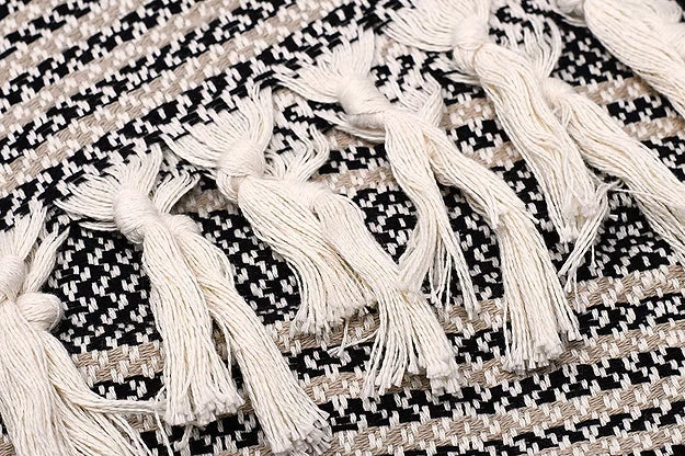 Tagesdecke extra gross mit FRansen Baumwolle Türkissimo