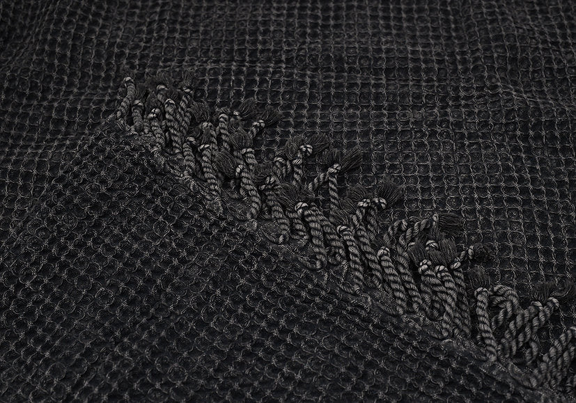 überdecke waffeuster türkissimo grau