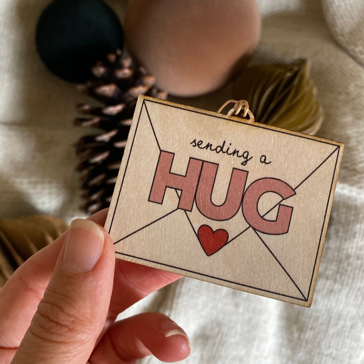 Weihnachtsbaumschmuck "Letter"
