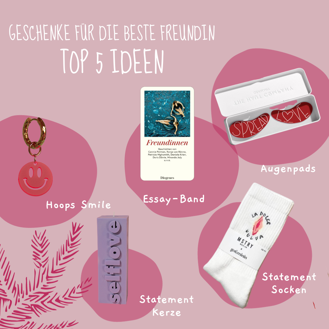 Weihnachtsgeschenke für die beste Freundin