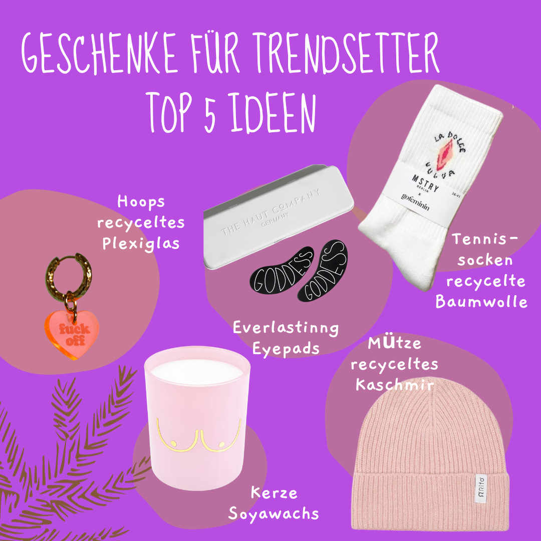 Weihnachtsgeschenke für die Trendsetter