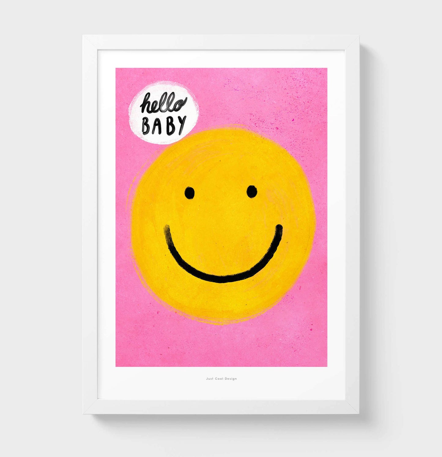 Hello Baby Pink | A4 Artprint