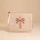 Cordbeutel | beige | Palme