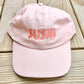 SUSHI Feinschmecker Baseballkappe |  Dad CAP rosa Lachs