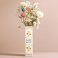 Buchvase 'The little Book of Flowers' | Florale Deko aus Keramik