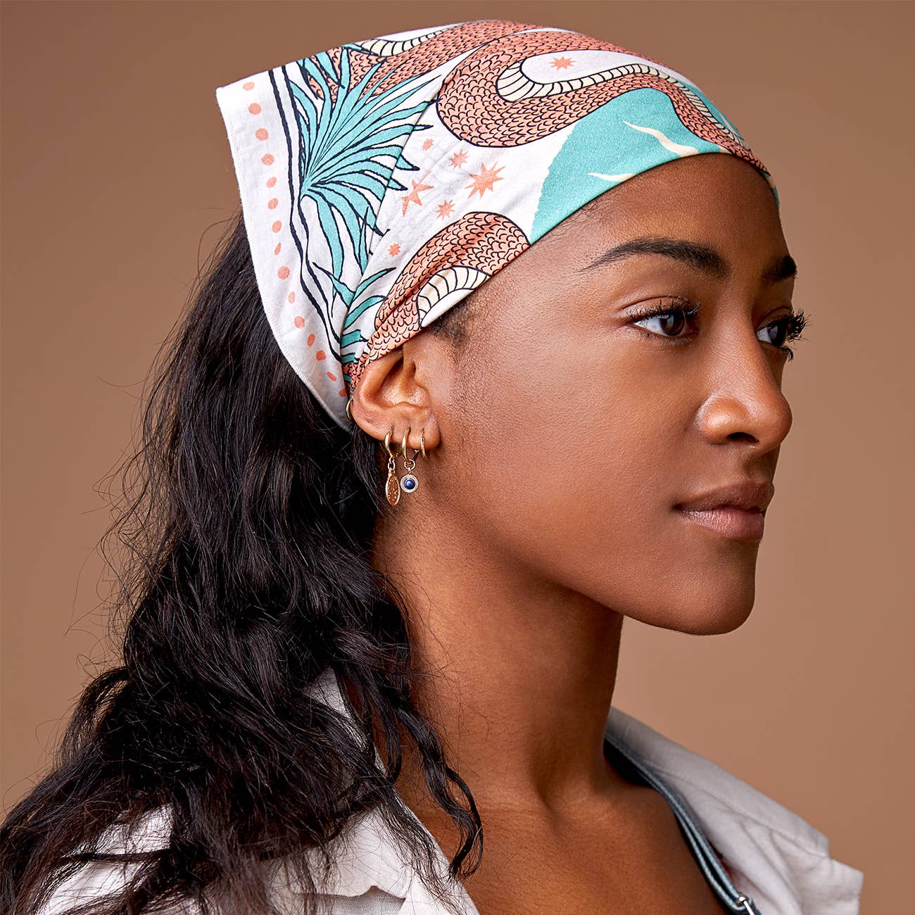 Bandana | Bio-Baumwolle | Snake