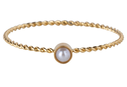 Charmin's Twisted Birthstone Ring