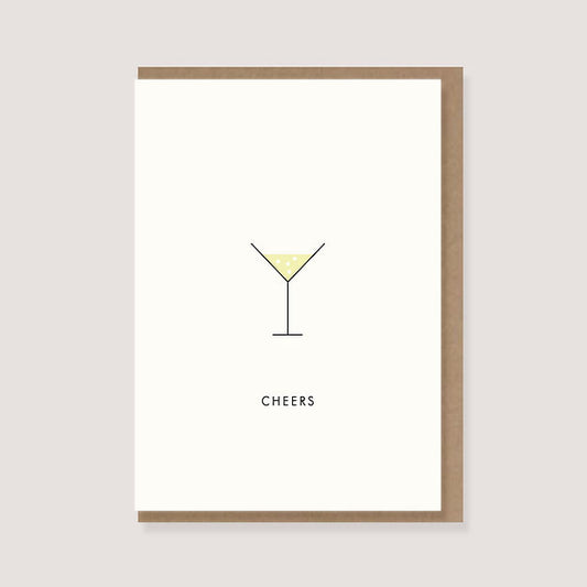 Klappkarte - "Cheers"