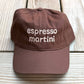 Espresso Martini Baseball Cap