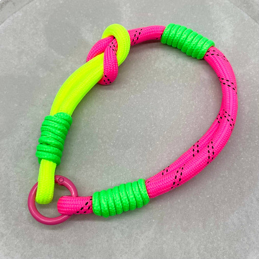 Handykette kurz neon pink