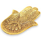 Hamsa Räucherstäbchenhalter Hand Gold