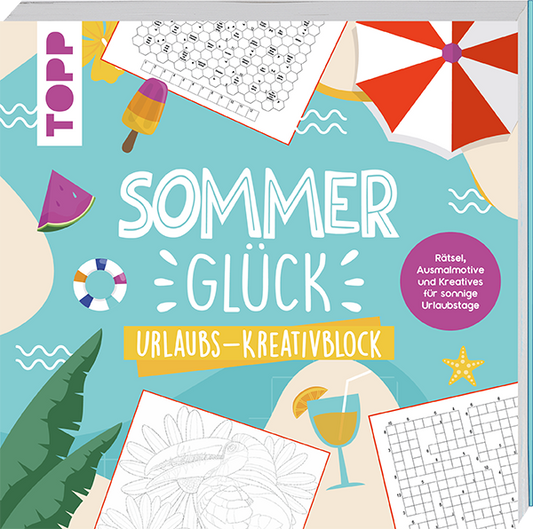 Sommer Glück! Kreativblock topp Verlag