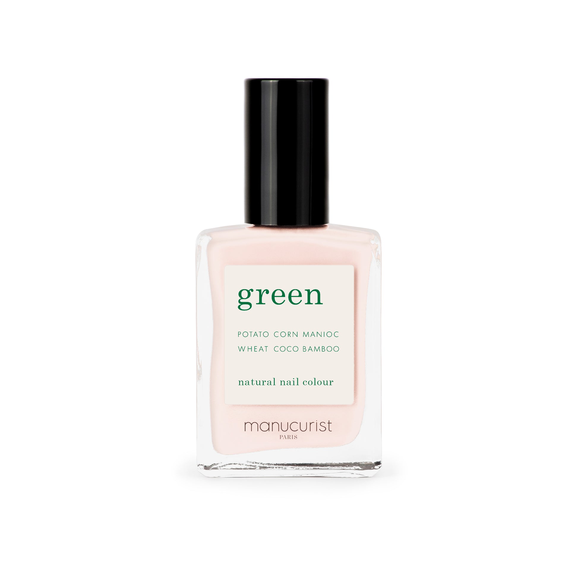 Nagellack "green"  pastel pink manucurist vegan nachhaltigkeit