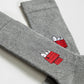 BeSnoopy House Stickerei - 100% Bio-Baumwollsocken