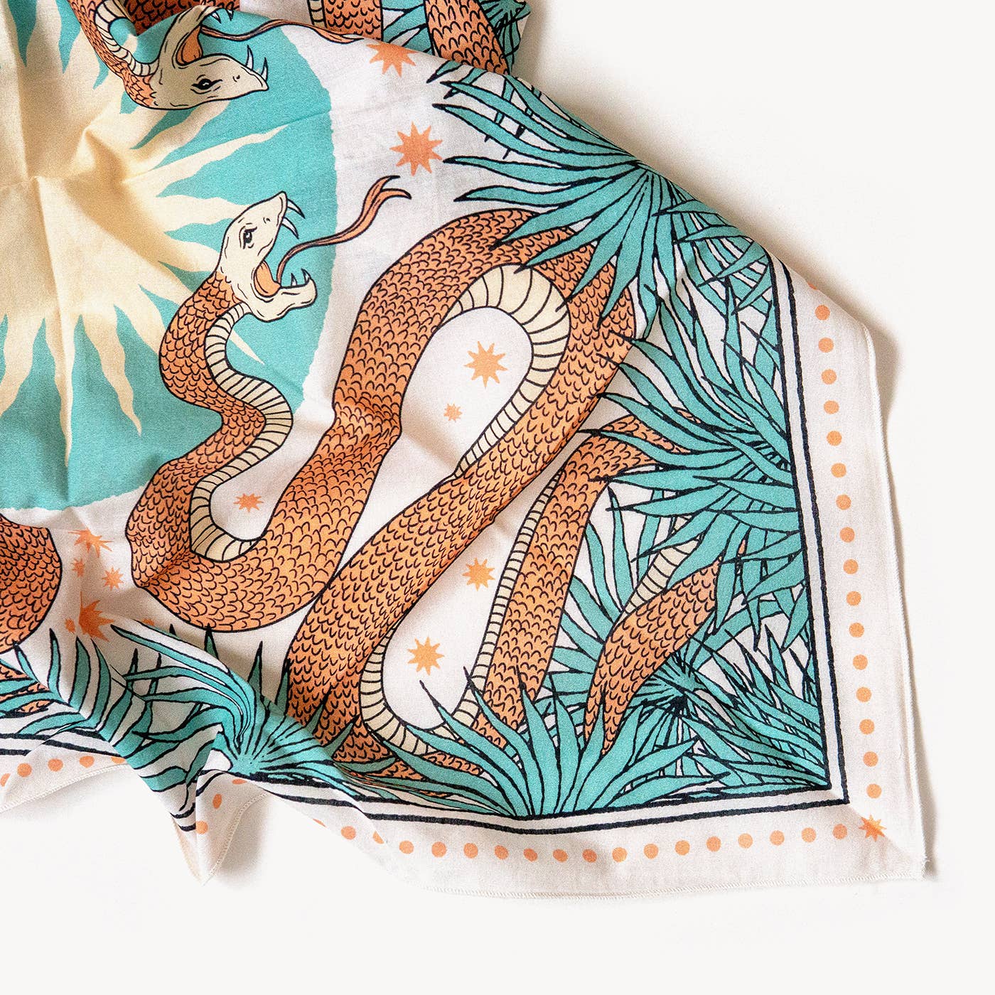 Bandana | Bio-Baumwolle | Snake