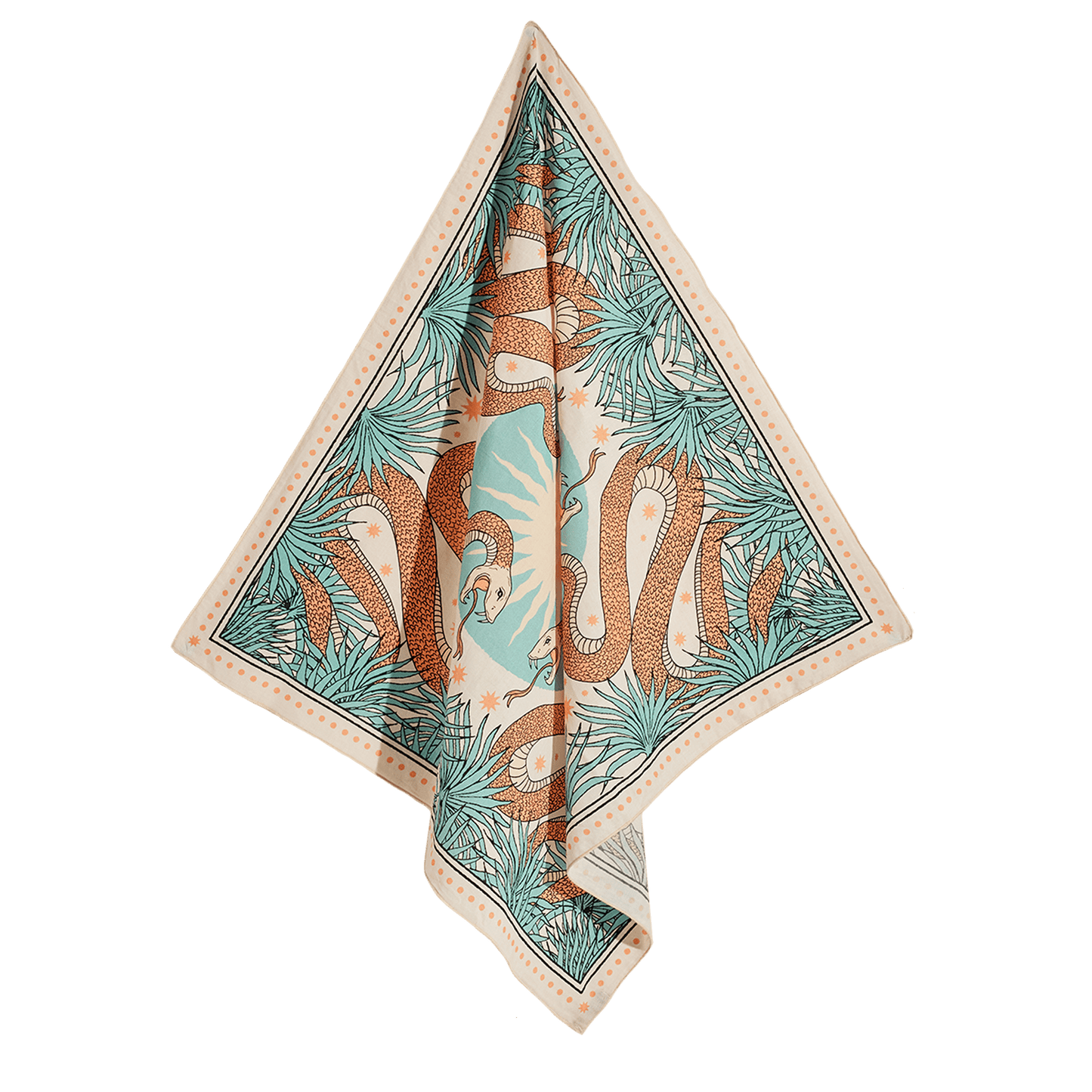 Bandana | Bio-Baumwolle | Snake