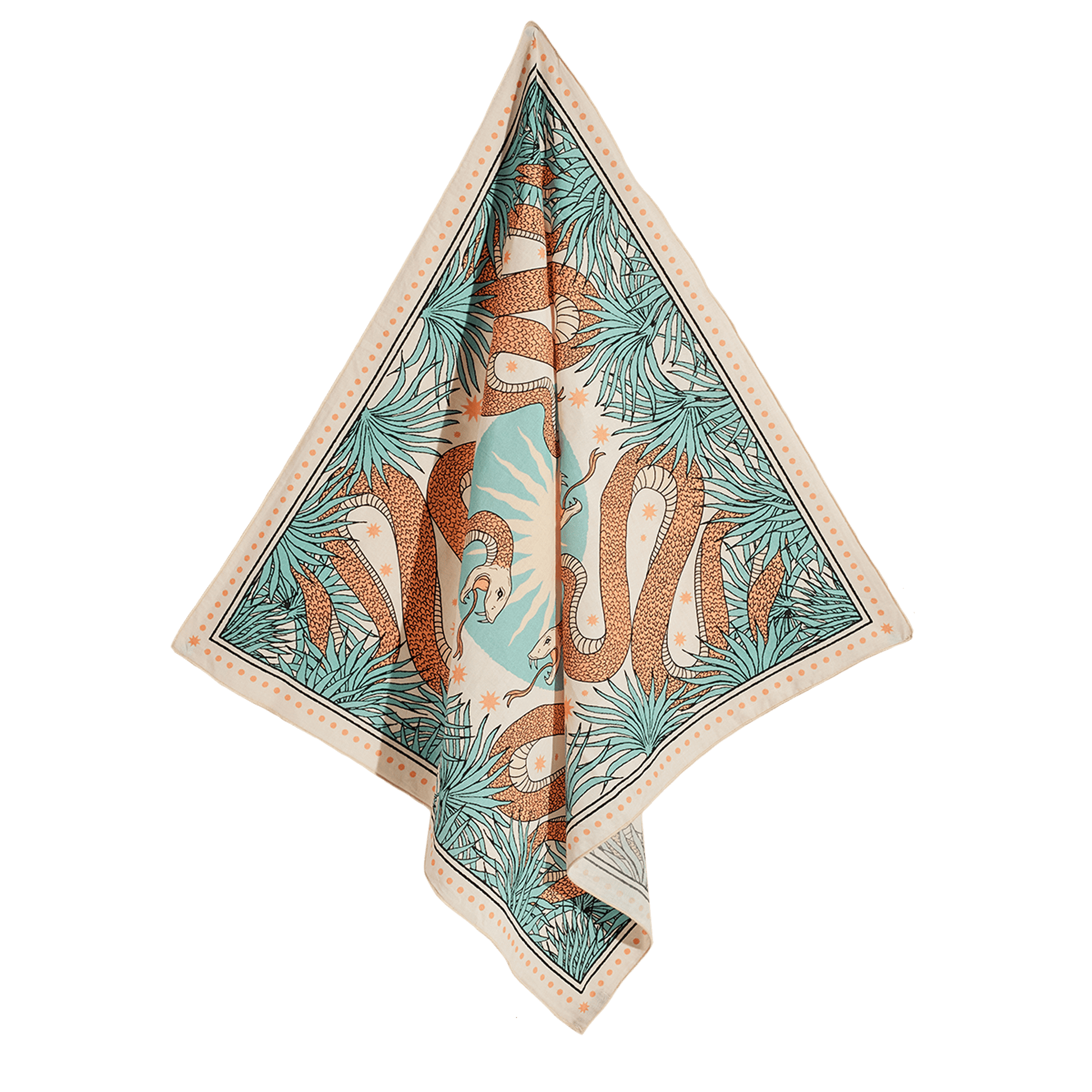 Bandana | Bio-Baumwolle | Snake