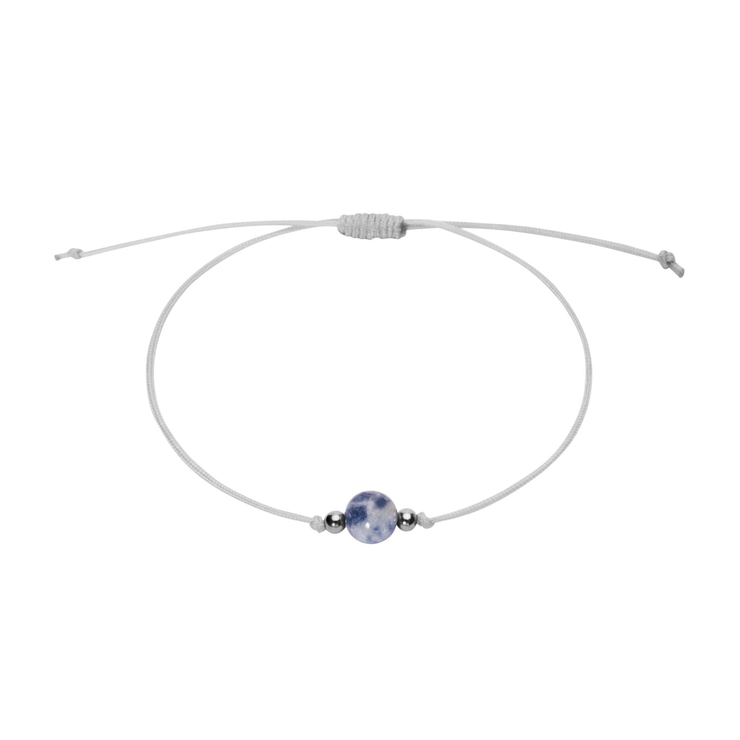 Armband "Pure" | Sodalith | Edelstahl 
