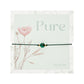 Armband "Pure" |  Malachit | Edelstahl