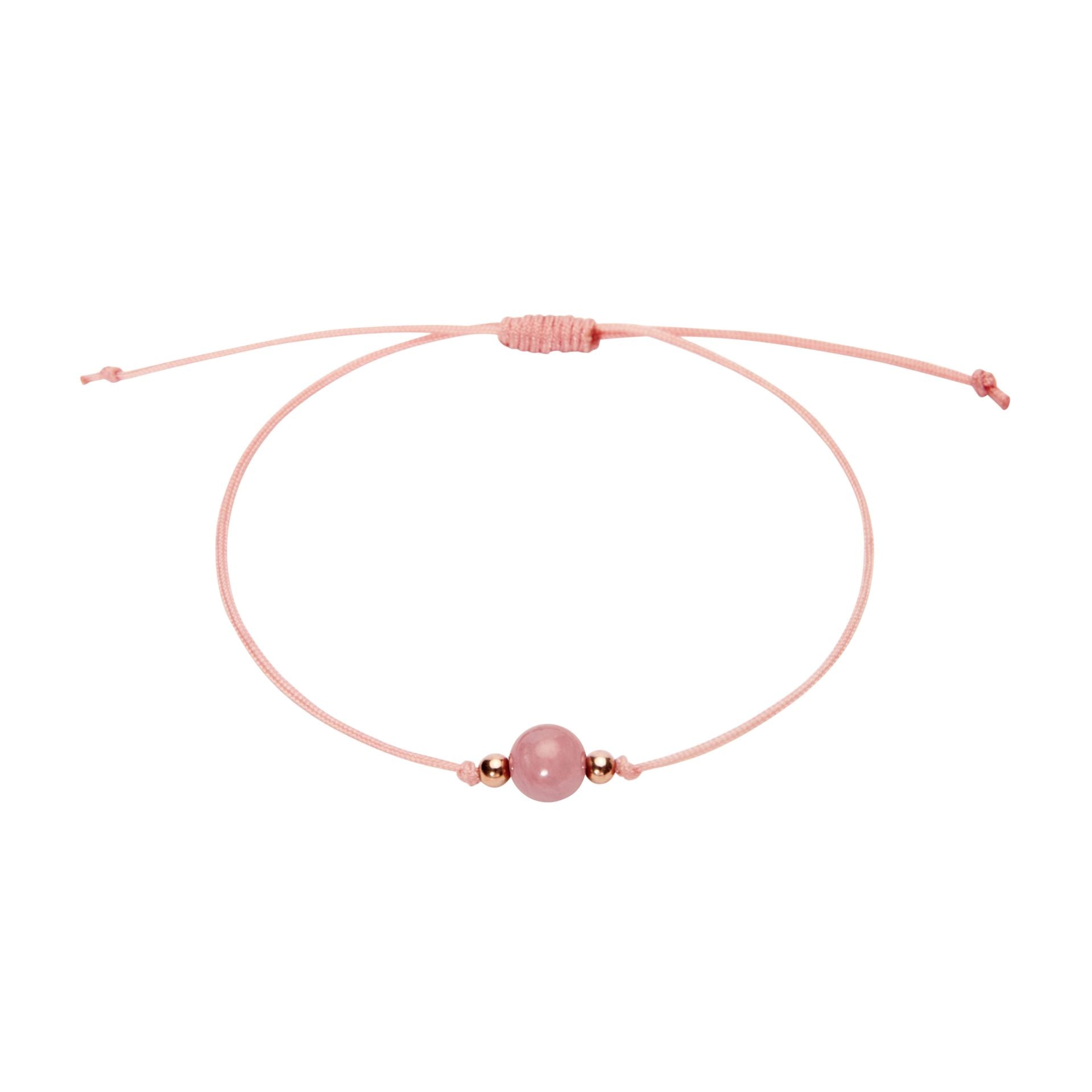 Armband "Pure" |  Thulit-Quarz | Edelstahl