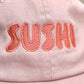 SUSHI Feinschmecker Baseballkappe |  Dad CAP rosa Lachs