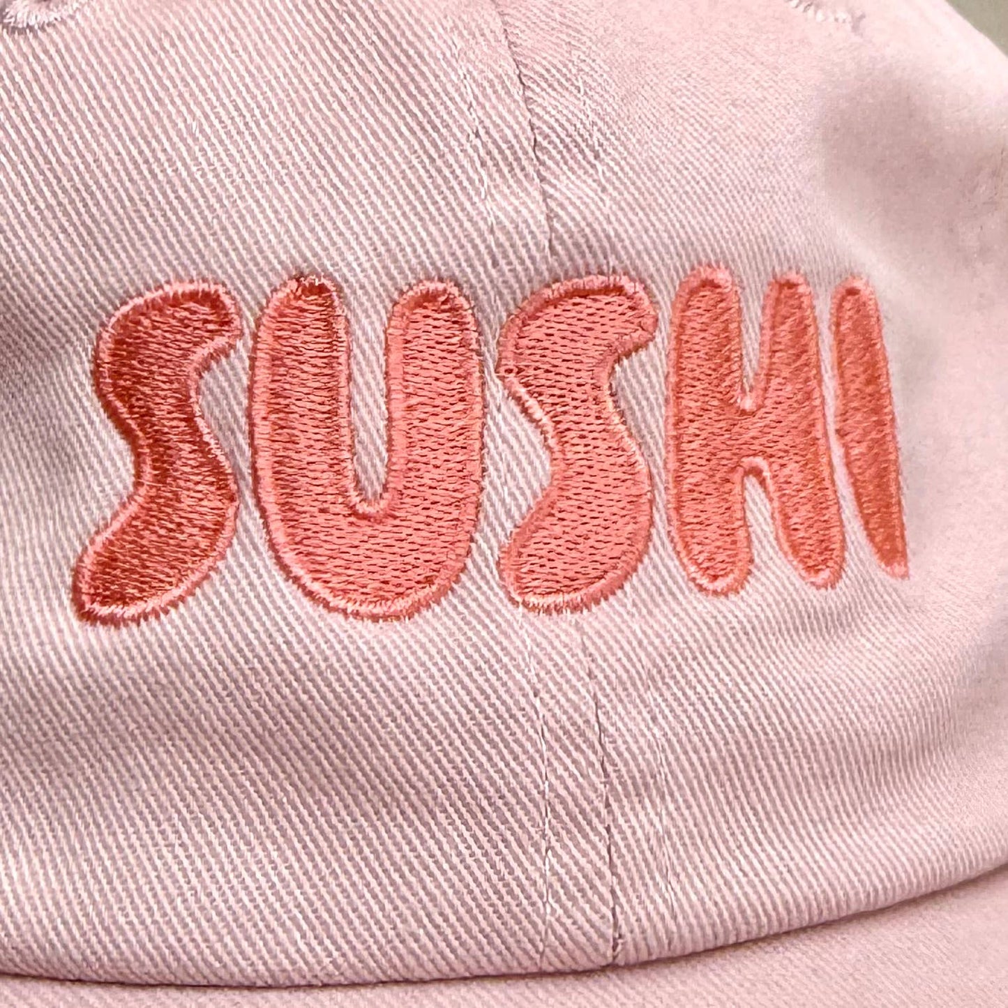 SUSHI Feinschmecker Baseballkappe |  Dad CAP rosa Lachs