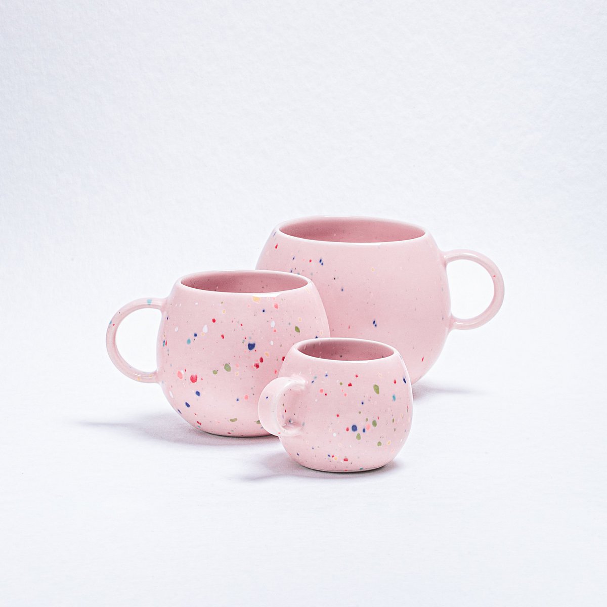 
Becher Konfetti | Rosa egg back