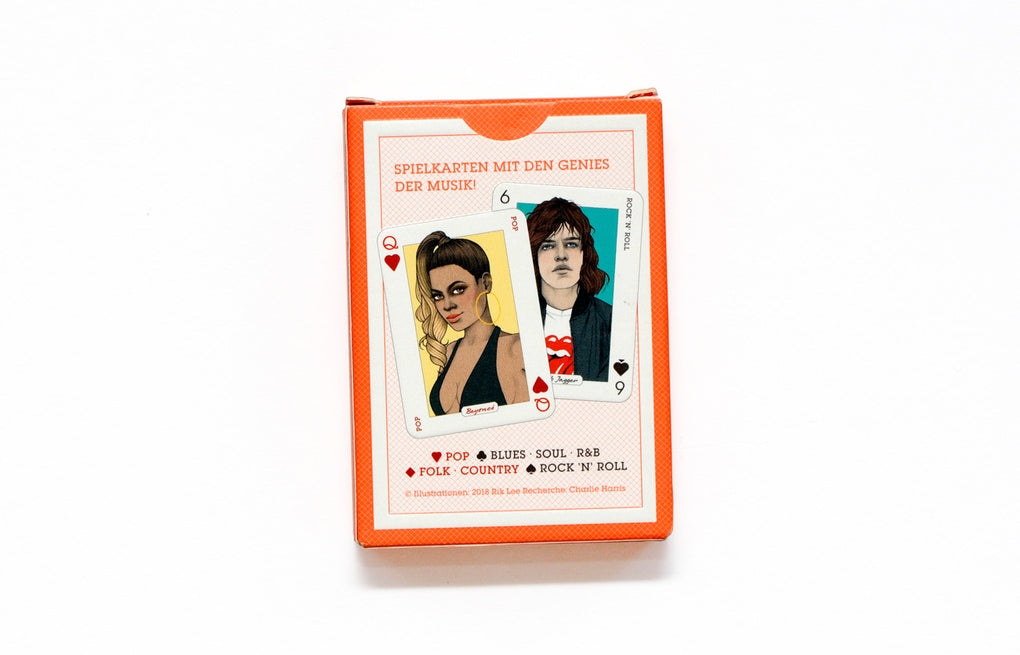 Musik Genies Spielkarten